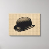 Bowler Hat auf Leinwand (Vorderseite)