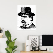 Bowler Hat Poster (Heimbüro)