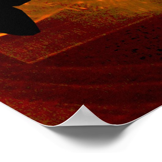 Bowler mit Strike Explosion Poster (Ecke)