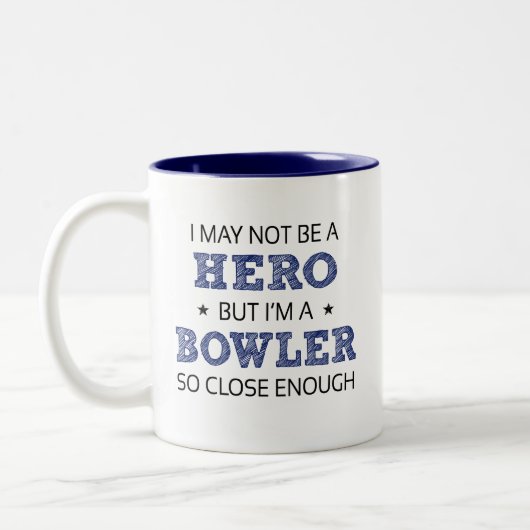Bowler Novelty Zweifarbige Tasse (Links)