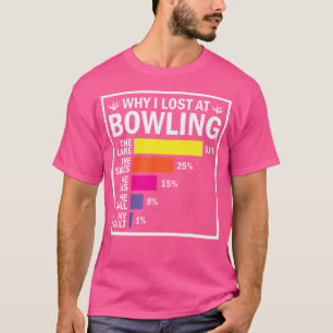 Bowler, warum ich im Bowling Player verloren habe, T-Shirt