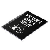 Bowler, wir geben keine Split Notizblock (Linke Seite)