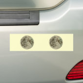 Bowles' Selenographie oder eine Karte des Mondes - Autoaufkleber (Auf Auto)