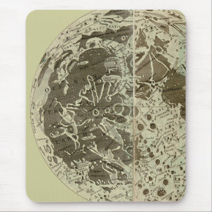 Bowles' Selenographie oder eine Karte des Mondes - Mousepad