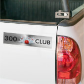Bowling 300 Club Autoaufkleber (Auf Lkw)