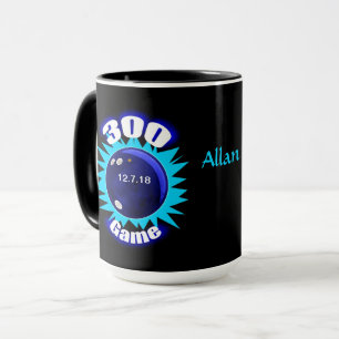 Bowling 300 Spielclub - Bowler Ehre Tasse