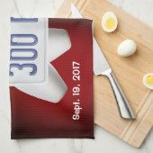 Bowling 300 Spielhandtuch Handtuch (Viertel Falte)