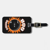 Bowling 800 Series in League Bowling, Ball Bag Gepäckanhänger (Vorderseite horizontal)