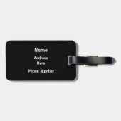 Bowling 800 Series in League Bowling, Ball Bag Gepäckanhänger (Rückseite horizontal)