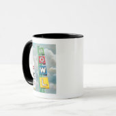 Bowling Alley Artwork Tasse (Vorderseite Links)