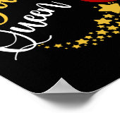 Bowling Alley Bowl Pins Bowler Queen Women Gift Bo Poster (Ecke)