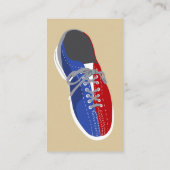 Bowling Alley Loyalty Punch Card Visitenkarte (Rückseite)