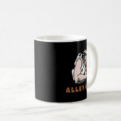 Bowling Alley Oops Caveman T Shirt Kaffeetasse (VorderseiteRechts)