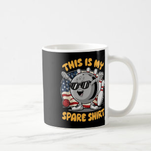 Bowling American Usa Flag Single 4. Juli Bowlingku Kaffeetasse