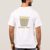 Bowling/Arbeit wdi T-Shirt (Rückseite)