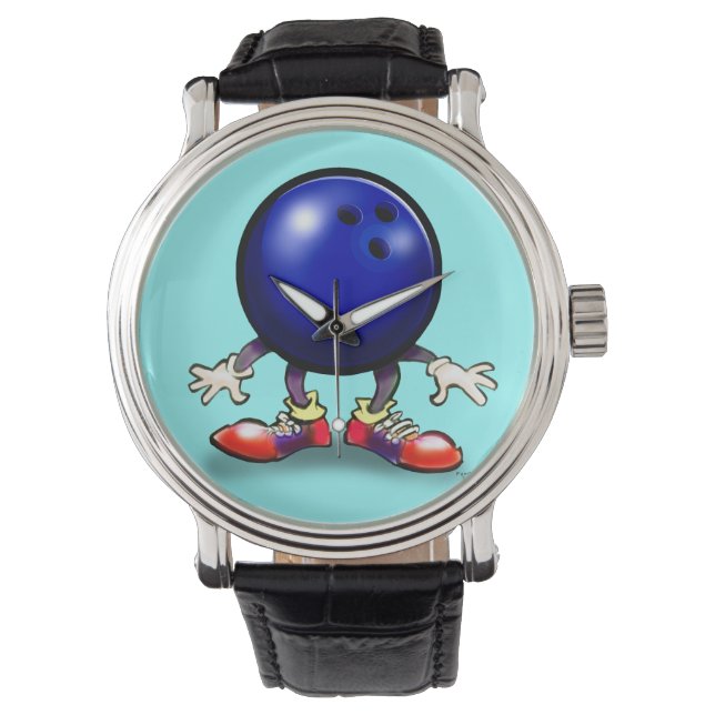 Bowling Armbanduhr (Vorderseite)