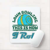 Bowling auf dem Rasen - so kann ich Mousepad (Mit Mouse)