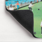 Bowling auf Newlyn Grün Mousepad (Ecke)