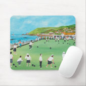 Bowling auf Newlyn Grün Mousepad (Mit Mouse)