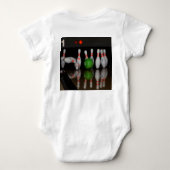 Bowling Baby Strampler (Rückseite)