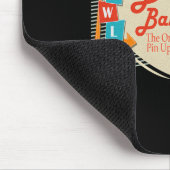 Bowling-Babys Vintage Retro passendes Bowling-Team Mousepad (Ecke)