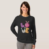 Bowling Ball Amp Buttone Bunny Ears Eizelle Jagd E T-Shirt (Vorne ganz)