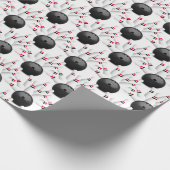 Bowling Ball Birthday Geschenkpapier (Ecke)