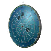 Bowling Ball Blue Dartscheibe (Vorderseite rechts)