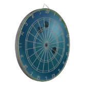 Bowling Ball Blue Dartscheibe (Vorderseite Links)