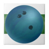 Bowling Ball Blue Fliese (Vorderseite)