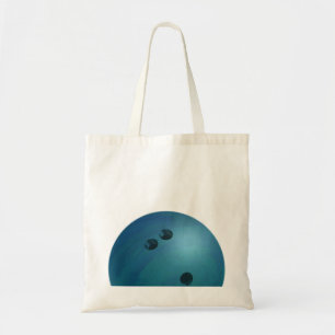 Bowling Ball Blue Tragetasche