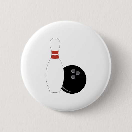 Bowling Ball & Button (Vorderseite)