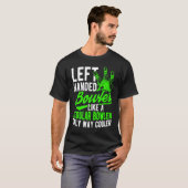 Bowling Ball Button Bowler Strike Bowling Fanatic  T-Shirt (Vorne ganz)