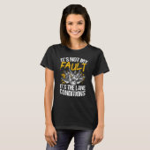Bowling Ball Button Bowler Strike Bowling Team Bow T-Shirt (Vorne ganz)