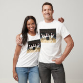 Bowling Ball & Buttone: 3D-Modell: T-Shirt (Unisex)