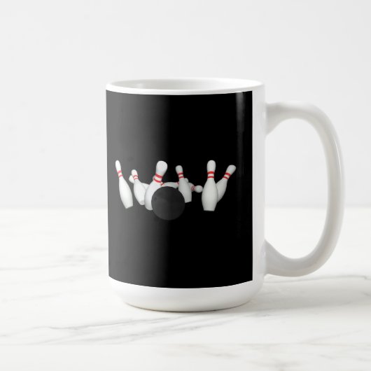 Bowling Ball & Buttone: 3D-Modell: Tasse (Rechts)