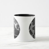 Bowling Ball Cow Gray Tasse (Zentrum)