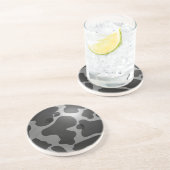 Bowling Ball Cow Gray Untersetzer (Seite)