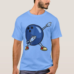 Bowling Ball Geschenke Button Männer Frauen Kinder T-Shirt