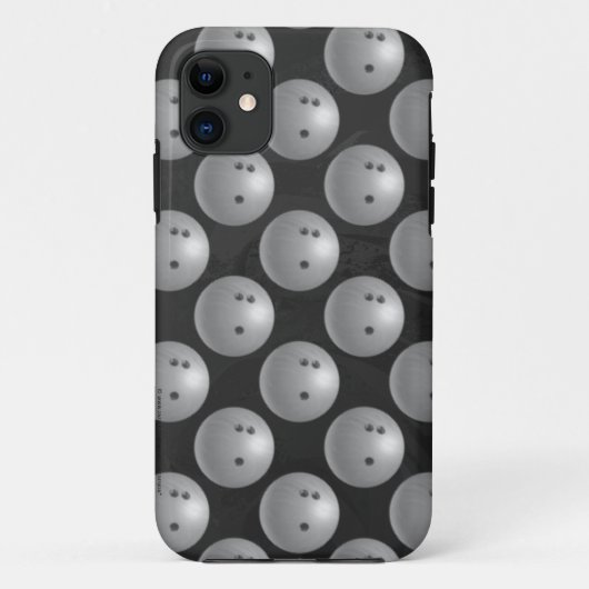 Bowling Ball Gray Case-Mate iPhone Hülle (Rückseite)