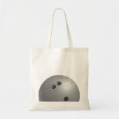 Bowling Ball Gray Tragetasche (Vorne)