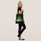 Bowling Ball Kleeblatt Leprechaun St Patricks Day Tasche (Am Model)