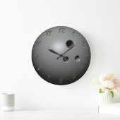 Bowling ball large clock große wanduhr (Zuhause)