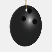 Bowling Ball-Ornament Keramikornament (Rechts)