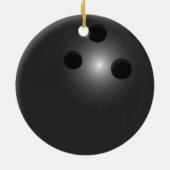 Bowling Ball-Ornament Keramikornament (Hinten)
