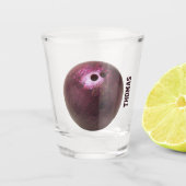Bowling Ball Personalisiert Shot Glass Schnapsglas (Vorderseite)