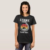 Bowling Ball Pin Bowler Strike Bowling Fanatic Bow T-Shirt (Vorne ganz)