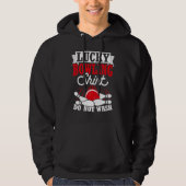 Bowling Ball Pin Bowler Strike Bowling Team Bowlin Hoodie (Vorderseite)