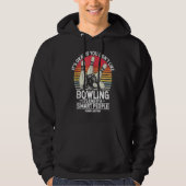 Bowling Ball Pin Bowler Strike Bowling Team Bowlin Hoodie (Vorderseite)