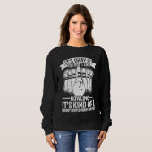 Bowling Ball Pin Bowler Strike Bowling Team Bowlin Sweatshirt (Vorne ganz)
